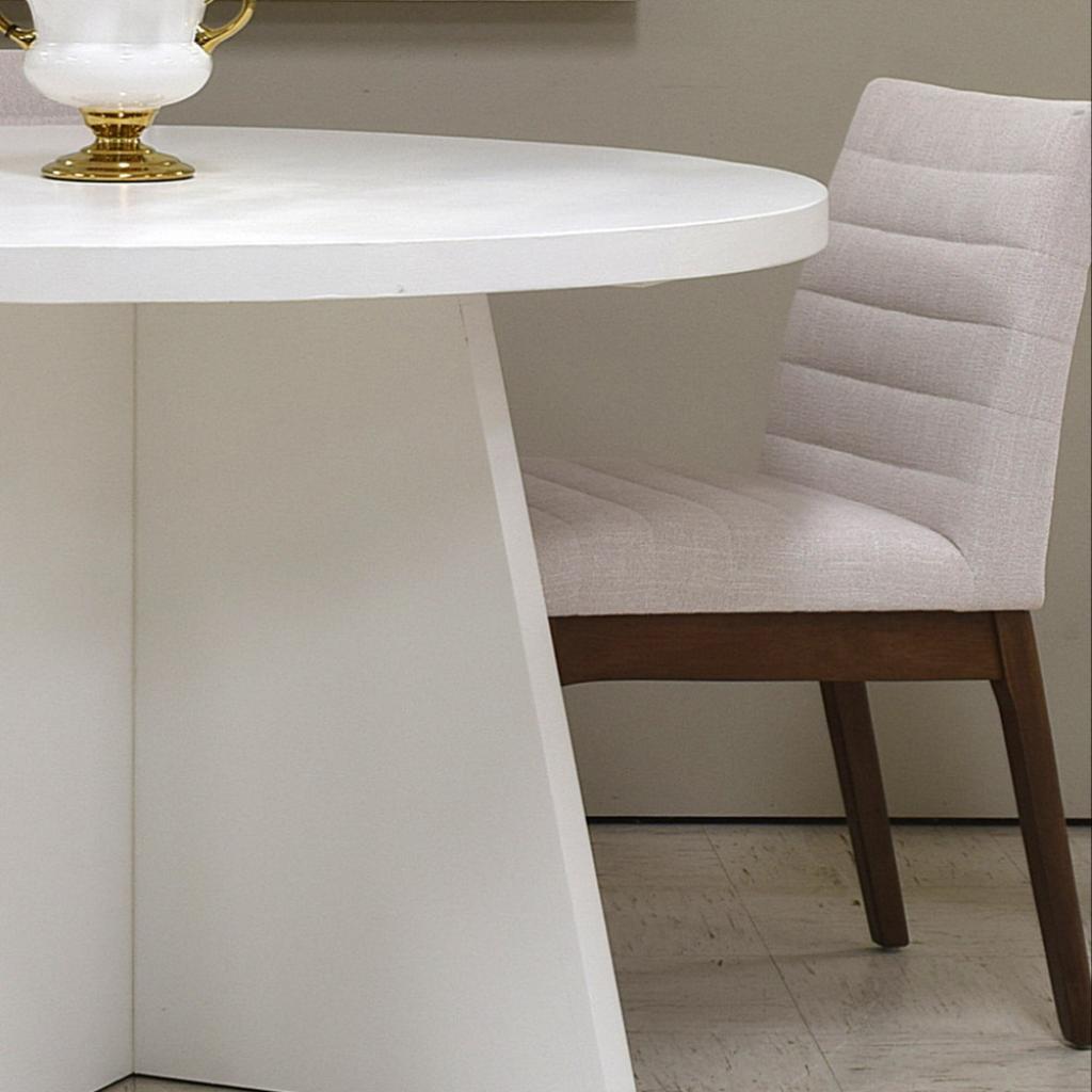 Linen Channel Tufted Chair