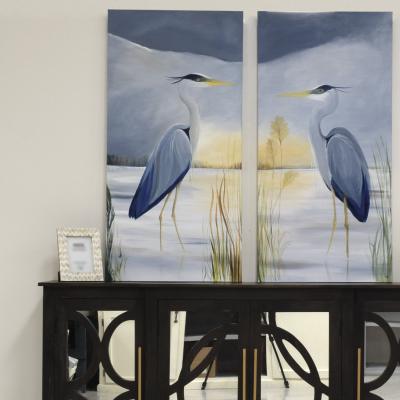 "Coastal Marsh"  Original Acrylic on Canvas