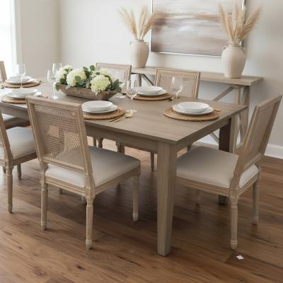 Tapered leg table in Orleans stain