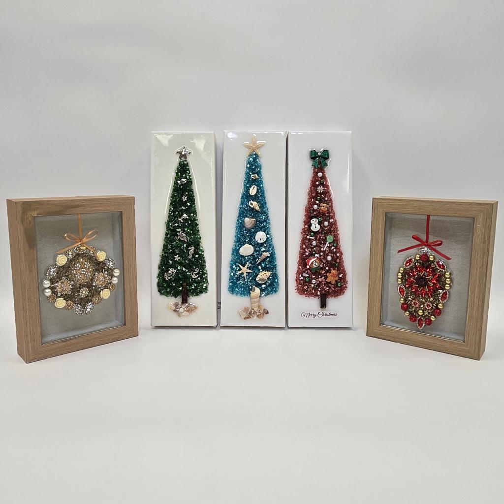Christmas Tree On Canvas