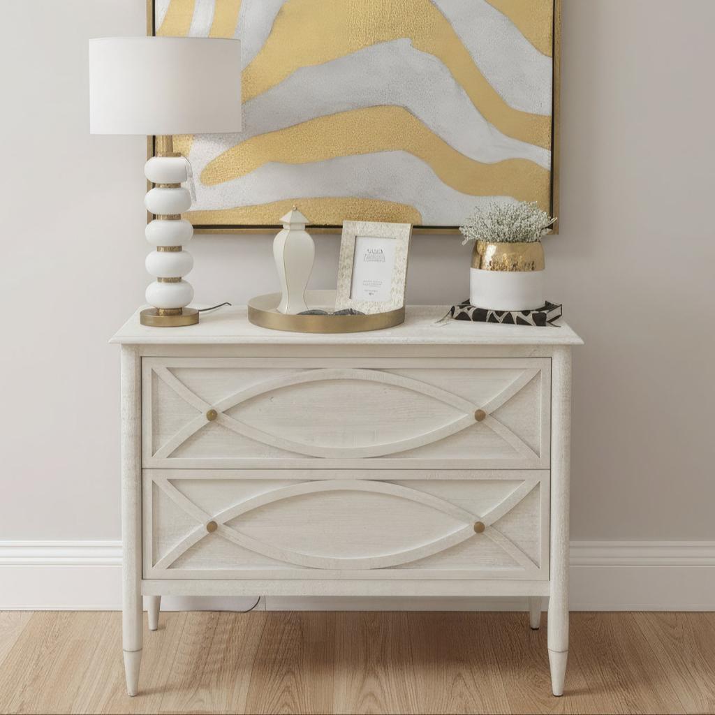 Mango Wood Two Drawer Chest
