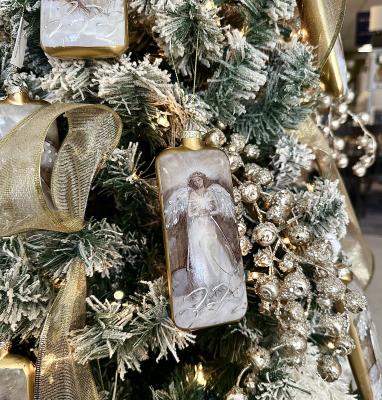 6" Golden Angel Ornament