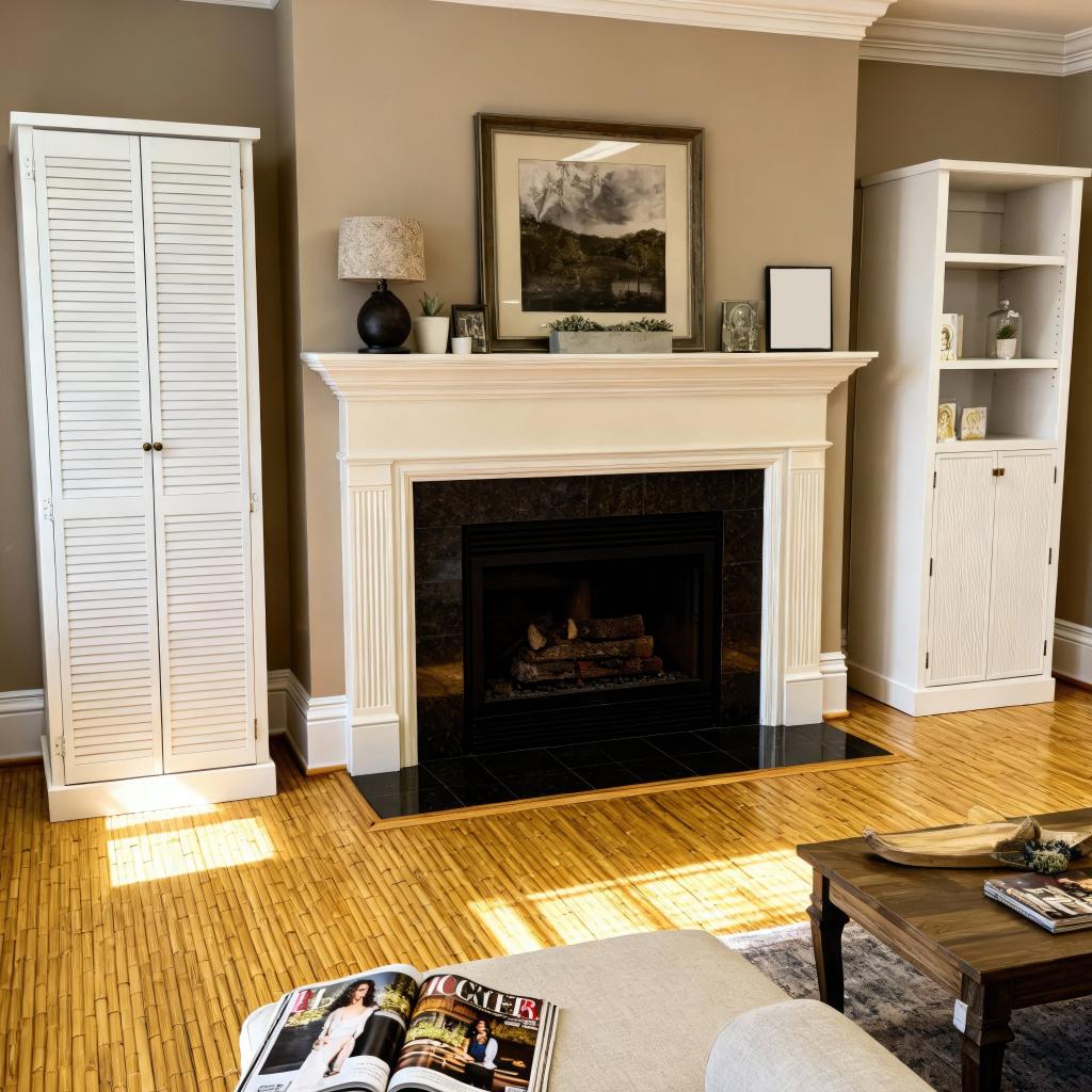 Tall Cabinet Pale Oak paint 