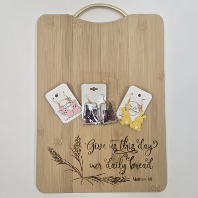 Laser Engraved Daily Bread Board