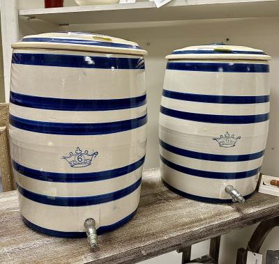 Antique Robinson Ransbottom 6 Gallon Crock