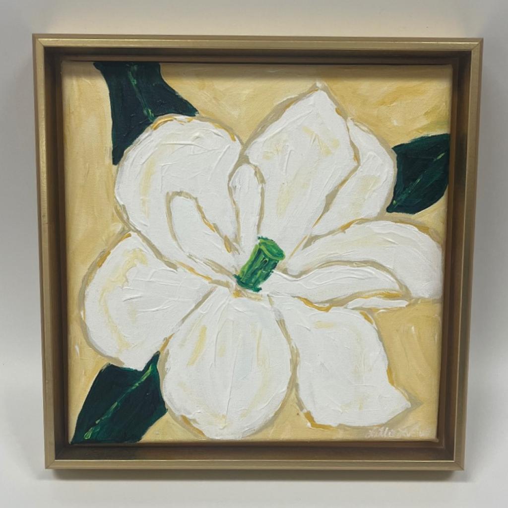 Framed Magnolia Artwork