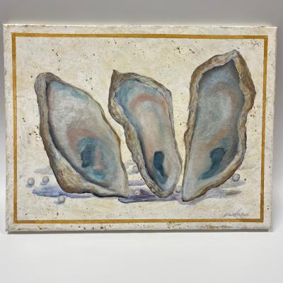Oyster Trio Painting