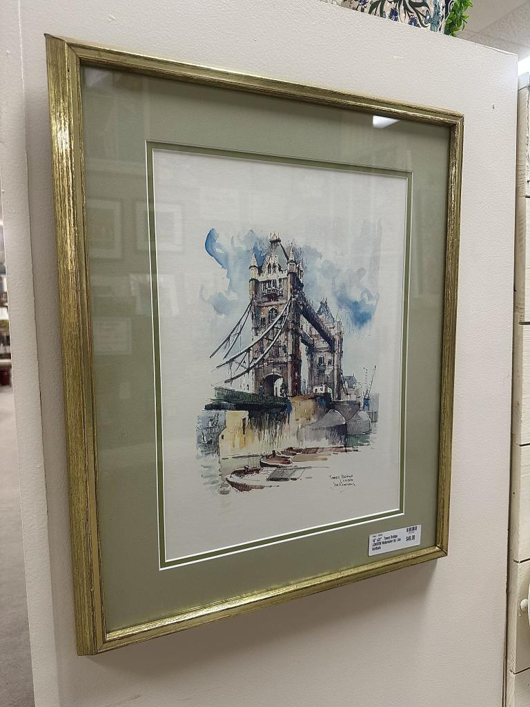  Tower Bridge LONDON Watercolor