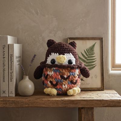 Handmade Crocheted Owl Plush Toy