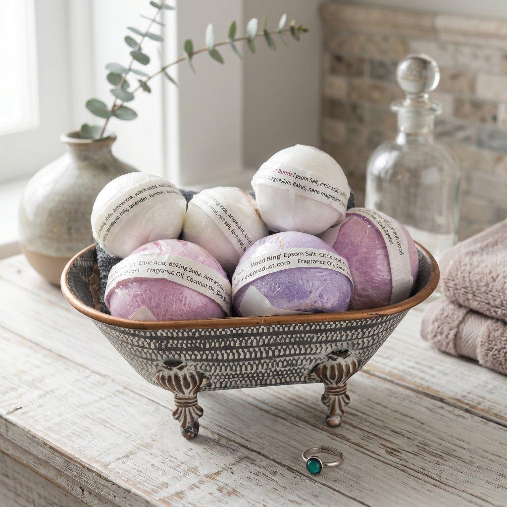 AuntB Mood Ring Surprise Bath Bombs