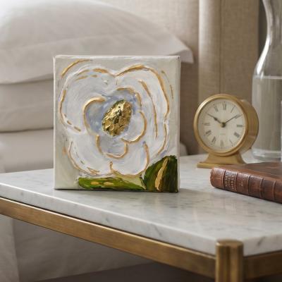 Magnolia Glam Acrylic Canvas Art