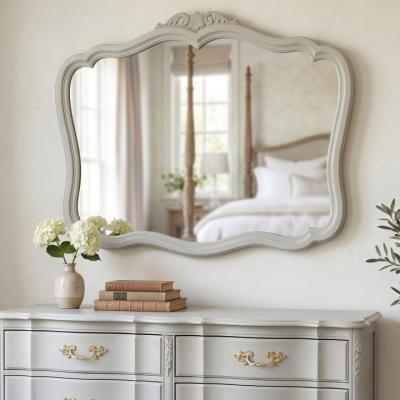 Light Gray French Provincial  Mirror