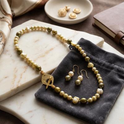 Natural Freshwater Pearl Jewelry Set