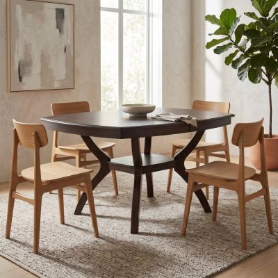 Mid-Century Modern Wood Dining Table