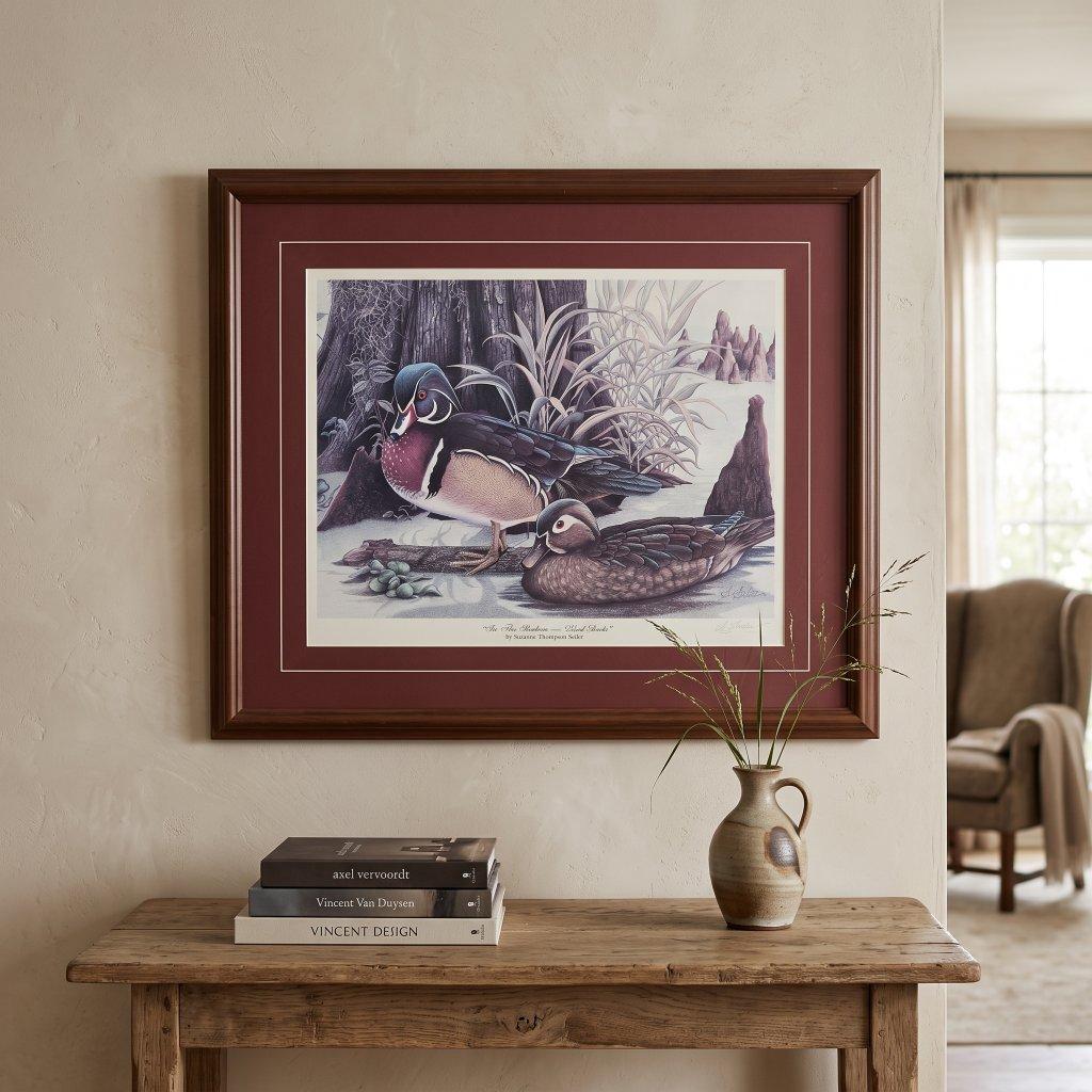 Suzanne Thompson Seiler Wood Ducks Print