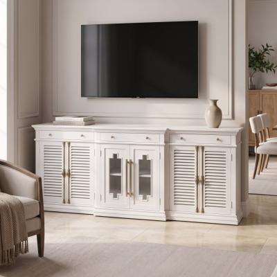 RusticHouse White Mango Wood Buffet