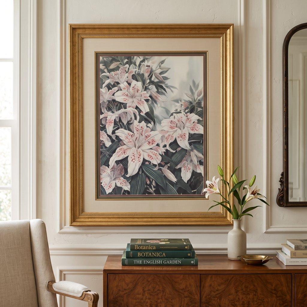 Darryl Trott "Romance of Lilies" Print