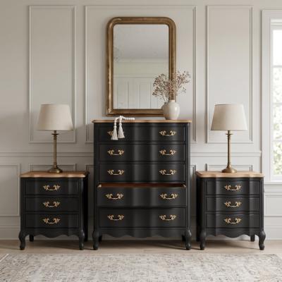 French Provincial Refinished Chest of Drawers