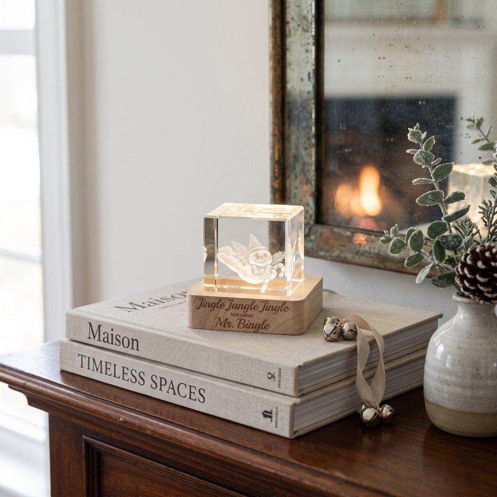 Mr. Bingle Crystal LED Light Cube