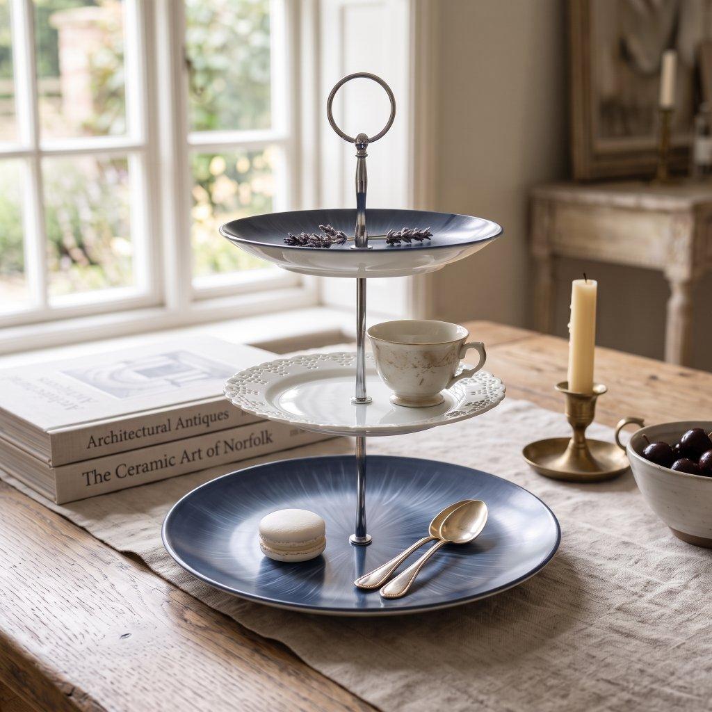 Royal Norfolk Tiered Serving Tray