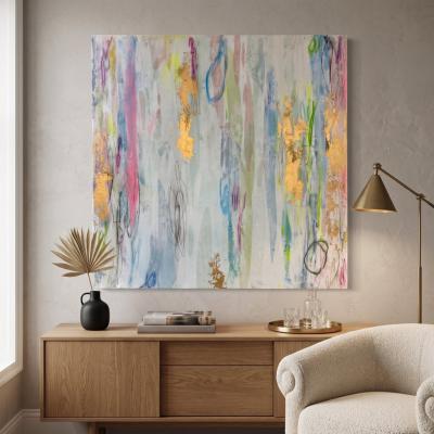 AKArtworks Abstract Mixed Media Canvas Art