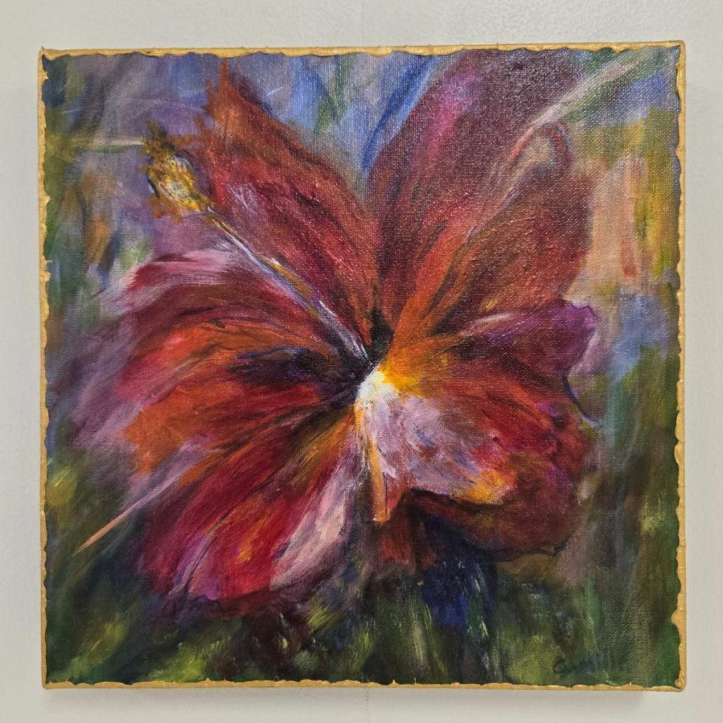 Hibiscus Acrylic