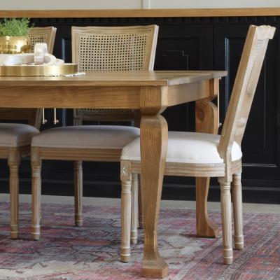 Emily Table in Dark Wax Stain
