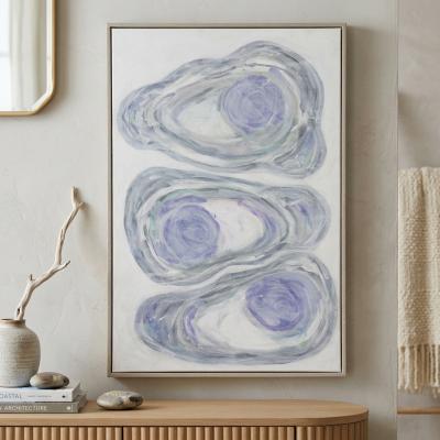 Abstract Oyster Acrylic Canvas Painting