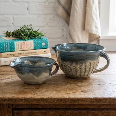 Studio Pottery Stoneware Batter Bowl