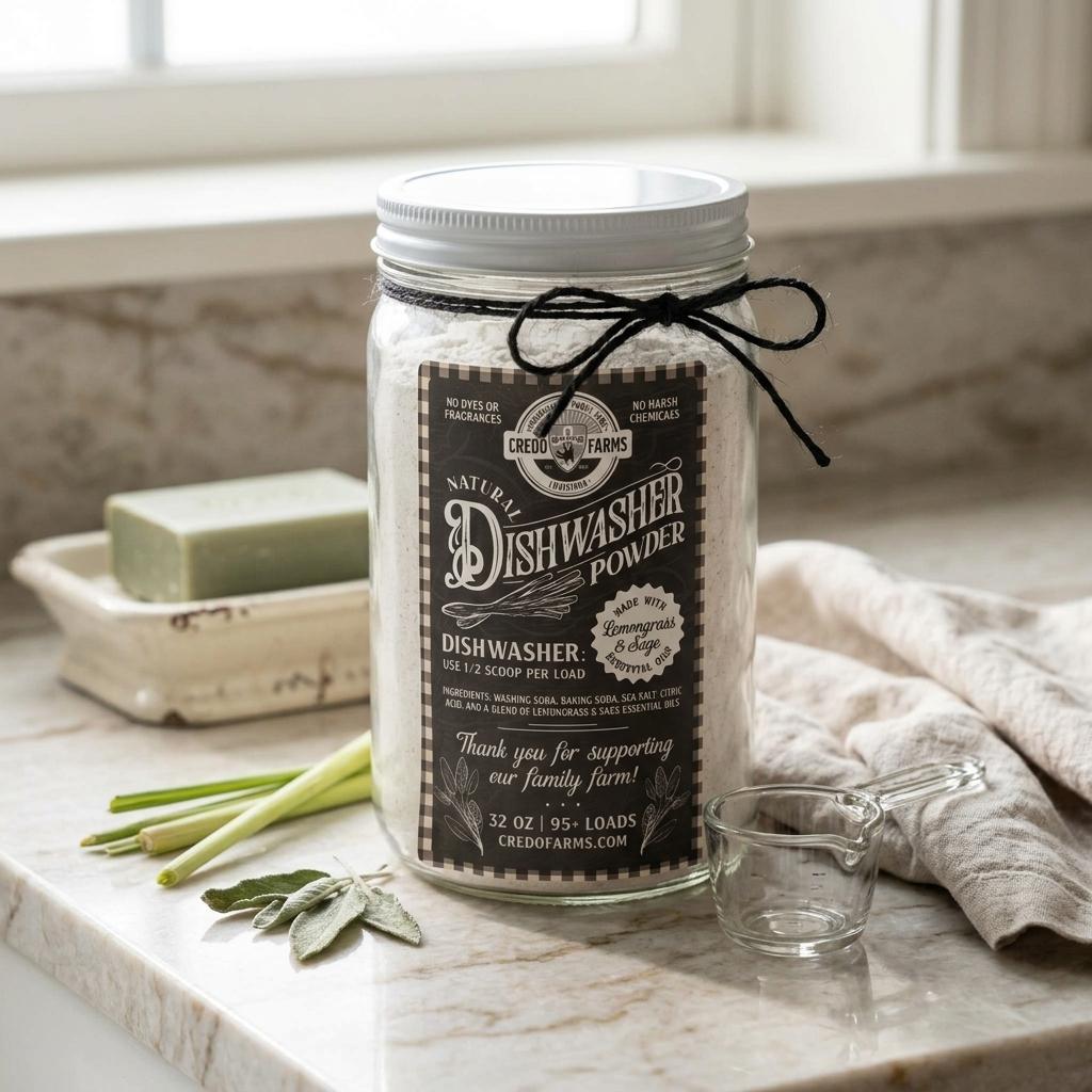 Credo Farms Natural Dishwasher Powder