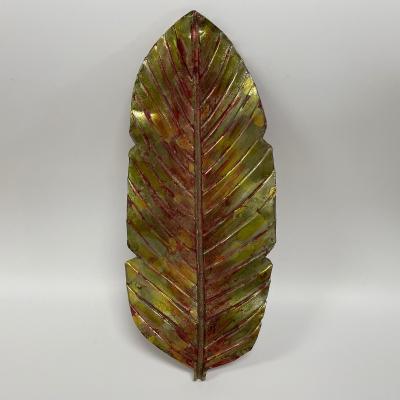 Banana Leaf - Red and Gold