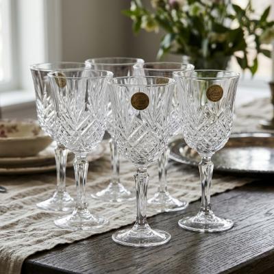 Cristal d'Arques Masquerade Wine Glasses