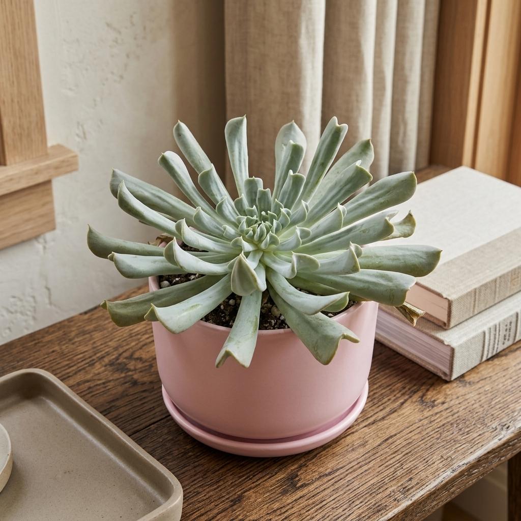 Potted Topsy Turvy Succulent
