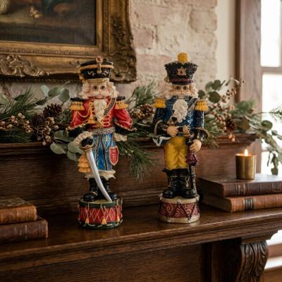 Resin Soldier Nutcracker Figurine